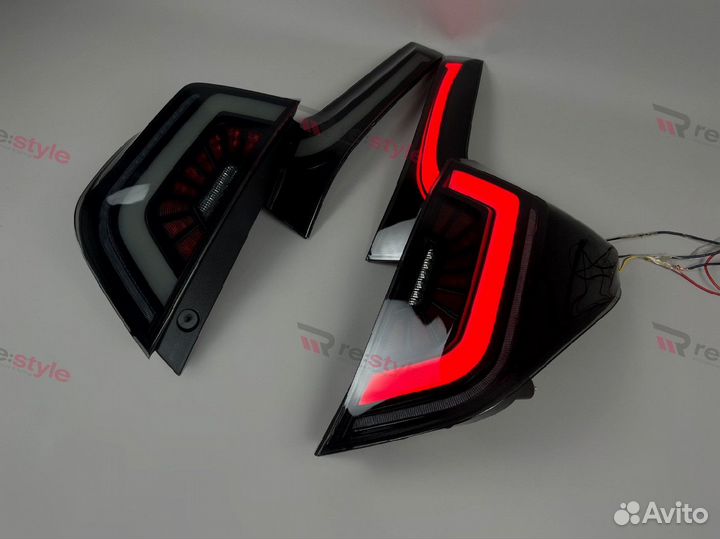Стопы Honda Fit с14г Дымчатые Led S2533