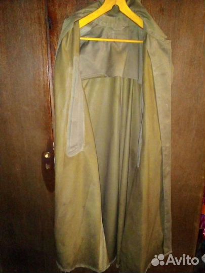 Плащ накидка дождевик СССР
