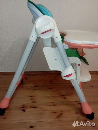 Стульчик для кормления chicco polly 2 start