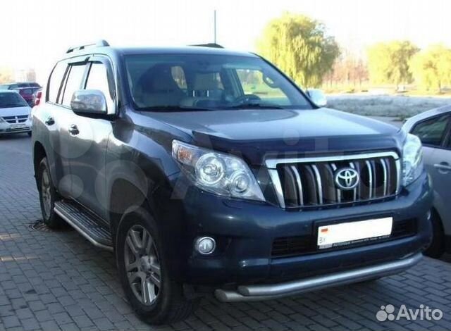 Дефлектор капота ветровики Land Cruiser 150 с 2013