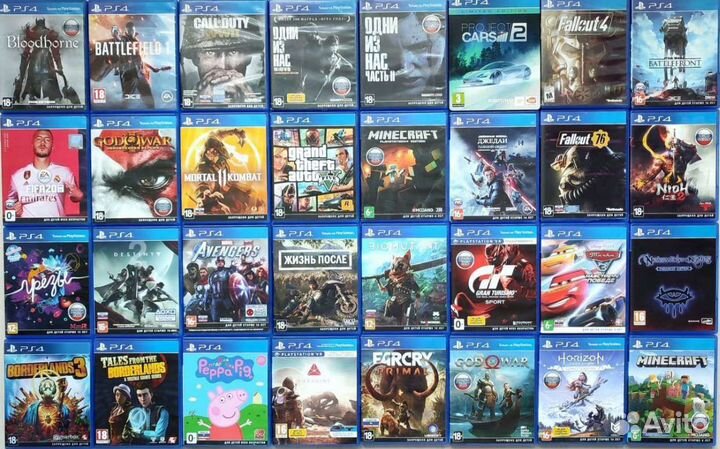 Игры для Sony PS4