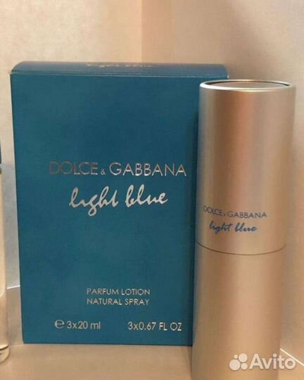 Туалетная вода dolce gabbana light blue