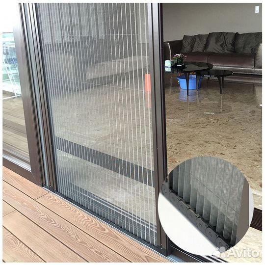 Сетка гармошка плиссе