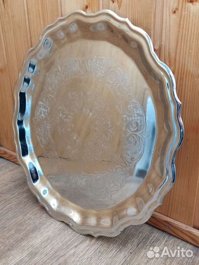 Поднос Кольчугино, поднос для самовара