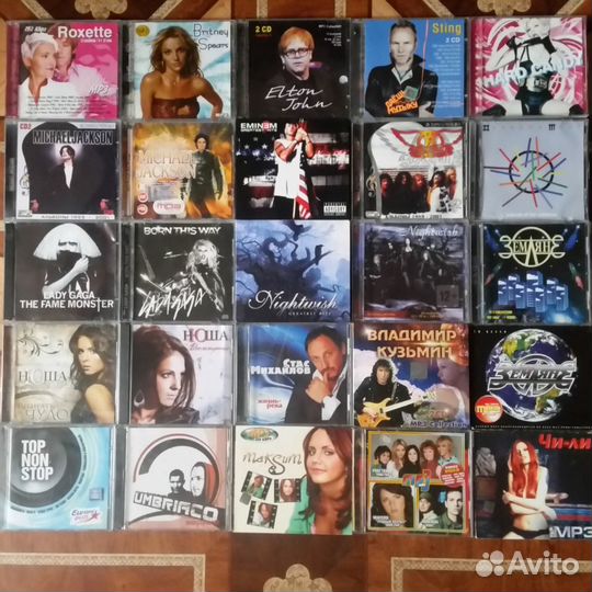 Музыкальные Диски на cd mp3