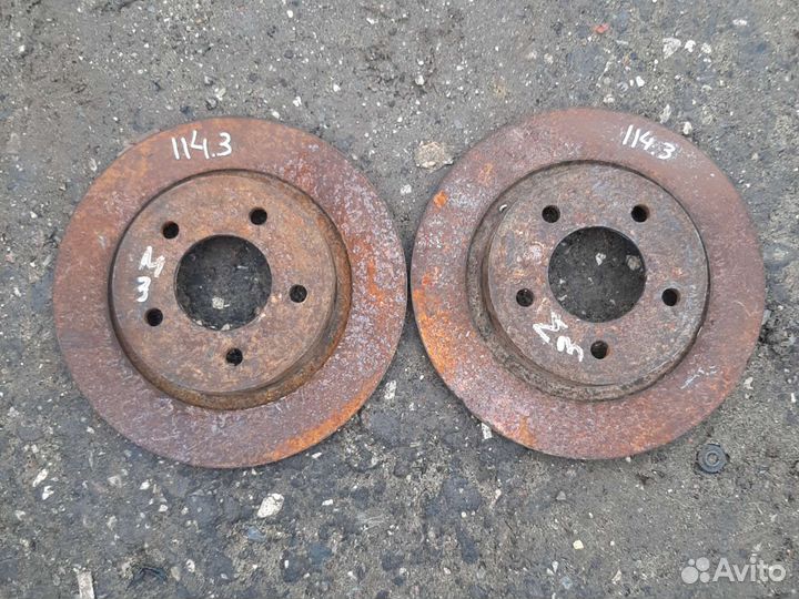 Задний тормозной диск Mazda 3 bk