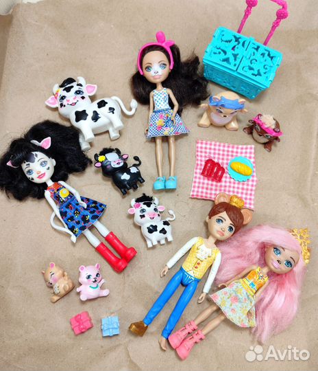 Наборы кукол enchantimals