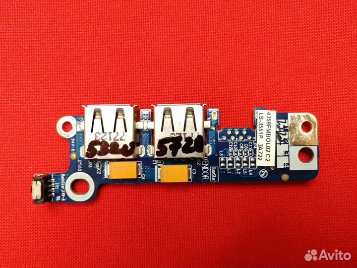 Acer Aspire 5520 5720 5520g 7720 7520 7520g Usb Пл