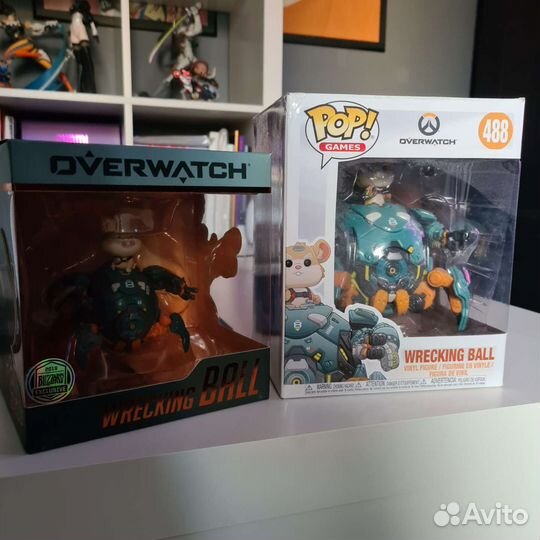 Набор из фигурок Wrecking Ball по Overwatch
