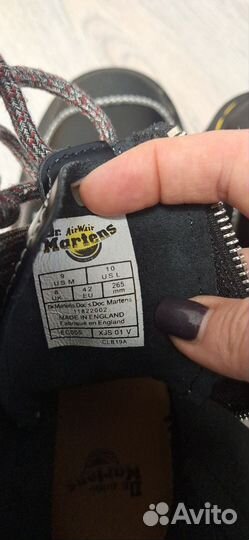 Dr martens ботинки женские