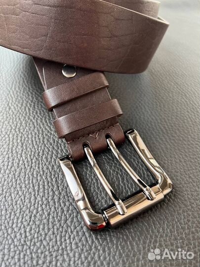 Мужской кожаный ремень