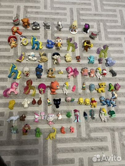 Мелкие игрушки 80 шт