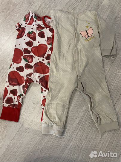 Одежда на девочку пакетом 68-74