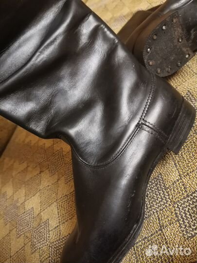 Офицерские хромовые сапоги 42р