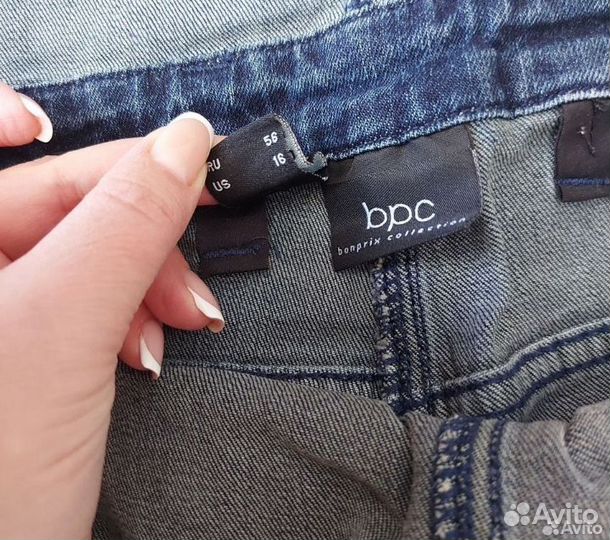 Джинсовый комбинезон для беременных