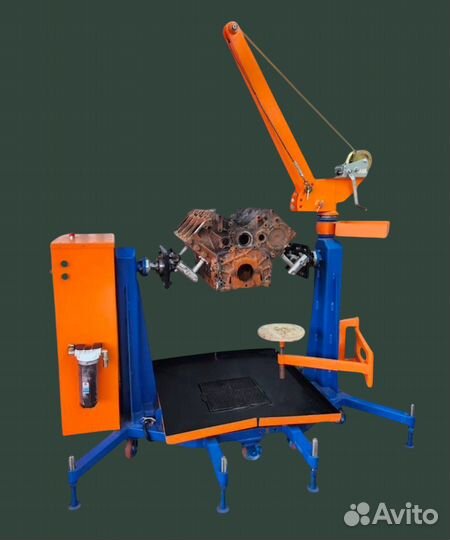 Кантователь двигателя