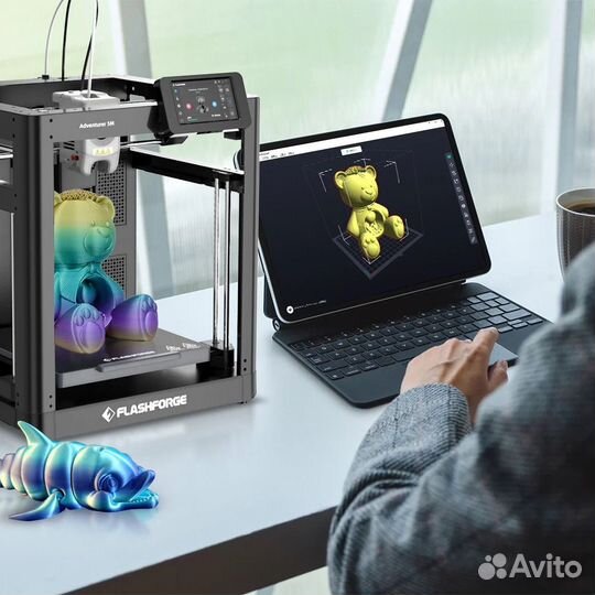 Flash Forge 5M (3D принтер) - новый,запакованный