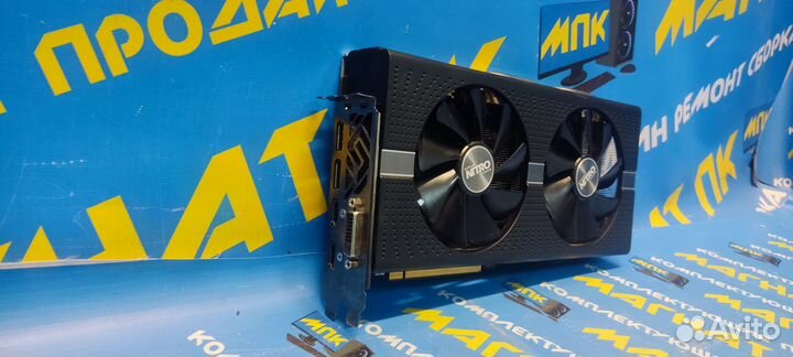 Видеокарта Sapphire Nitro+ RX 580 8GB