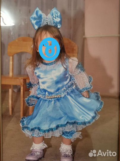 Карнавальный костюм для девочки 86 92