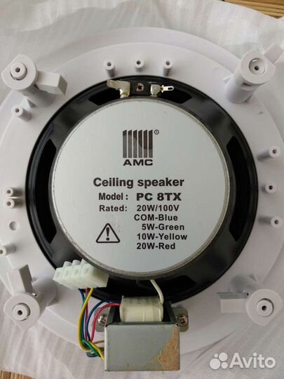 Потолочная акустическая система амс рс 8тх