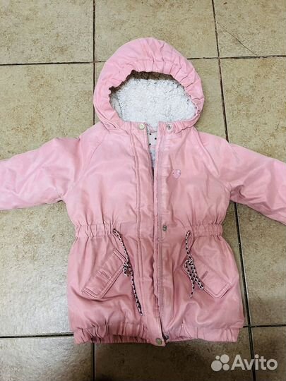 Куртка парка на девочку 92