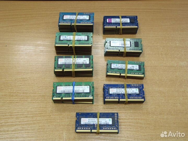 Оперативная память dimm/sodimm DDR/DDR2/DDR3