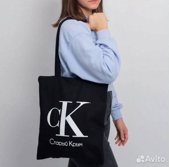 Сумка шоппер calvin klein новая