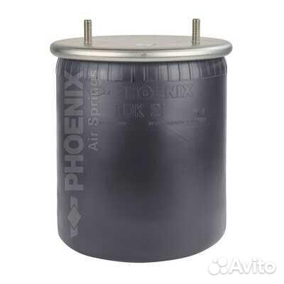 Phoenix 1DK21 Рессора пневматическая без стакана; (2 шп.+возд. / 1 шп.); BPW 30 Без стакана