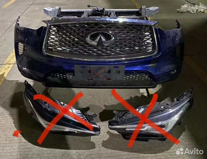 Ноускат infiniti qx50 j55 по запчастям