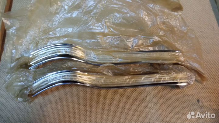 Вилка столовая нержавейка СССР 1974 год. 12шт