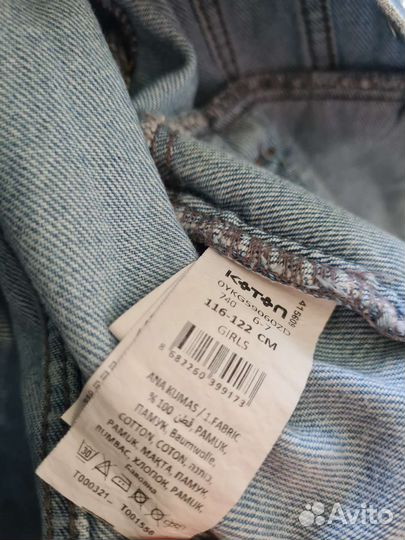 Джинсовая куртка для девочки