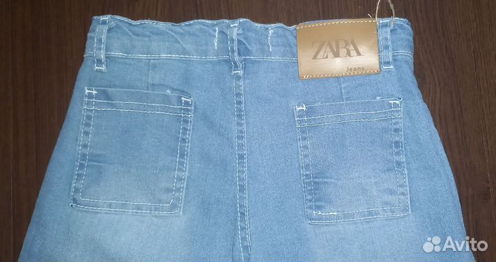 Джинсы палаццо zara