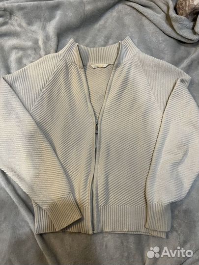 Кардиган Vl code молочный хлопок