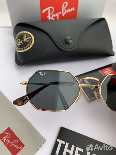 Очки Ray Ban Octagonal черные