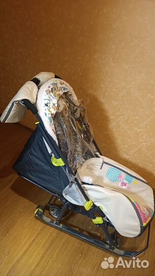 Санки коляска Nika kids