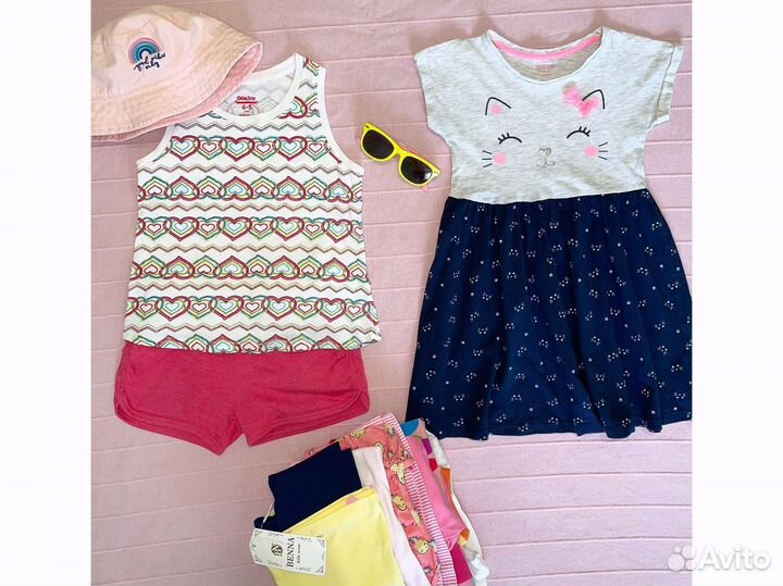 Вещи пакетом 110 на девочку для девочки