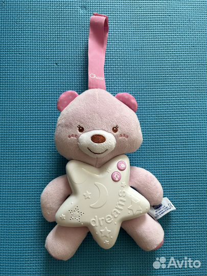 Chicco чико медведь ночник игрушка