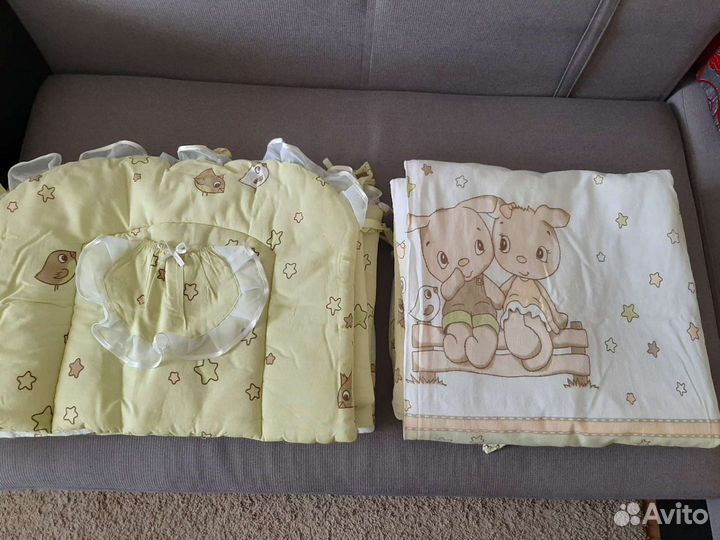 Комплект в кроватку с бортиками