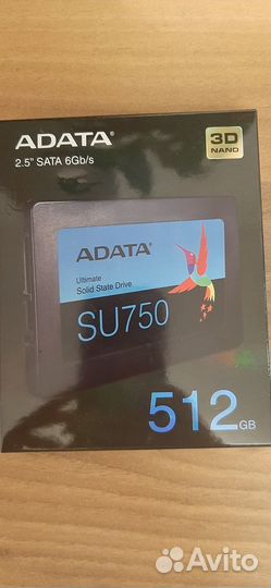 Жесткий диск Adata 512gb