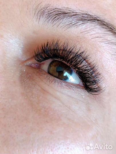 Наращивание ресниц с выездом на дом