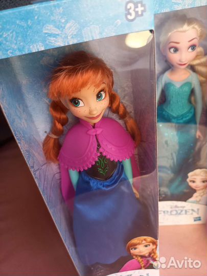 2 Куклы Disney холодное сердце Анна и Эльза Hasbro