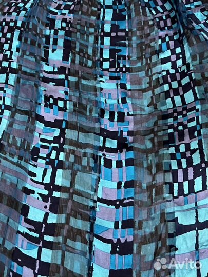 Шарф натуральный шелк. Франция. Винтаж