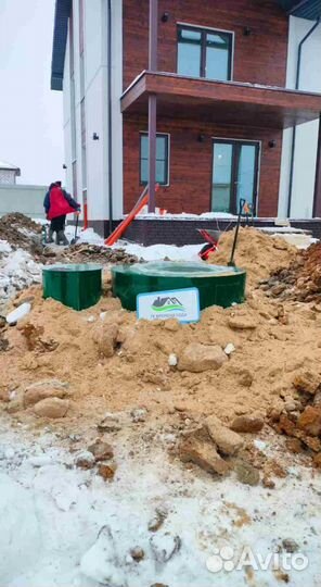 Септик установка монтаж под ключ за 1 день