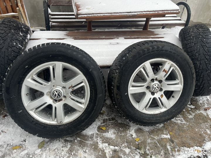 Колеса зимние на volkswagen amarok