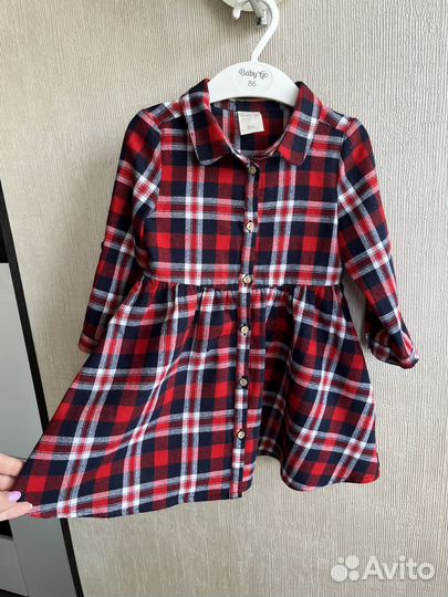 Платье для девочки 86