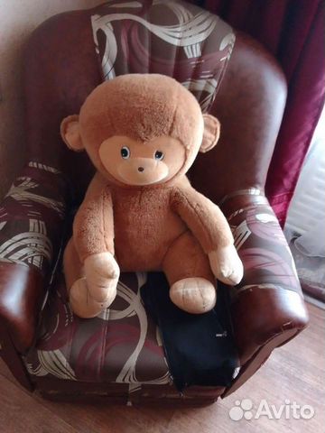 Мягкая игрушка.Б/у.Большая обезьяна