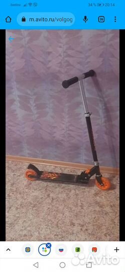 Самокат с искрами