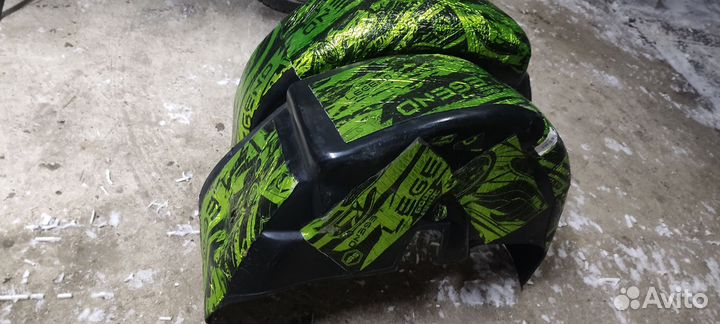 Задние подкрылки Hyundai Solaris