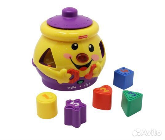 Горшочек музыкальный Fisher Price сортер