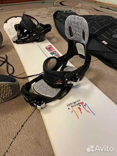 Сноуборд комплект burton Salomon atomic